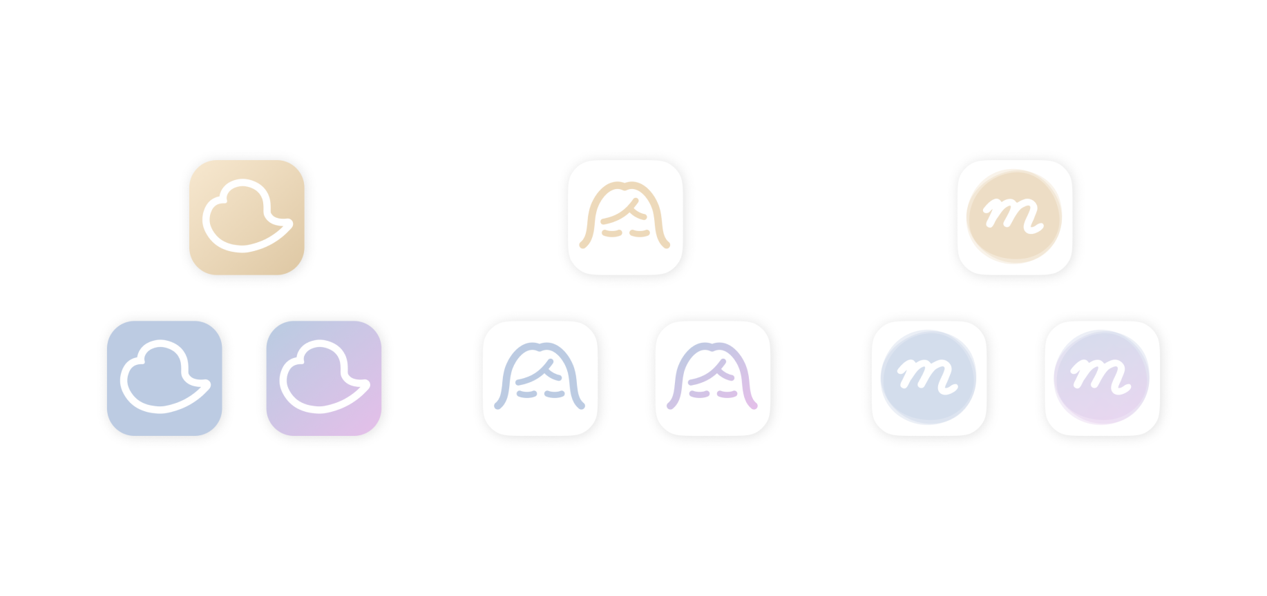 アプリアイコンのデザイン提案